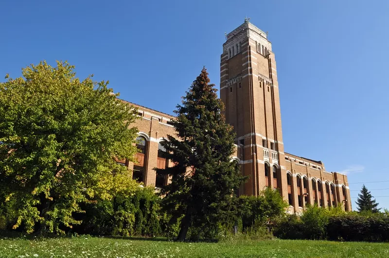 The former American Motor Company (AMC) headquarters in Detroit is expected to be demolished to make way for a new manufacturing facility. - Shutterstock