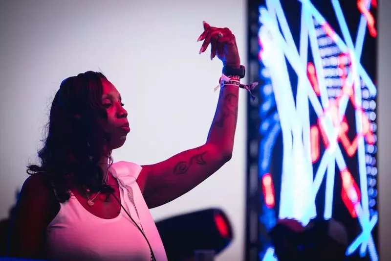 Detroit’s DJ Minx plays Movement Music Festival in 2022. - Viola Klockow