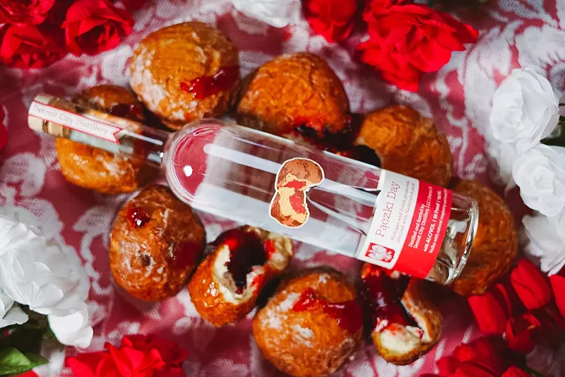 Detroit City Distillery’s Pączki Day Vodka. - Courtesy photo