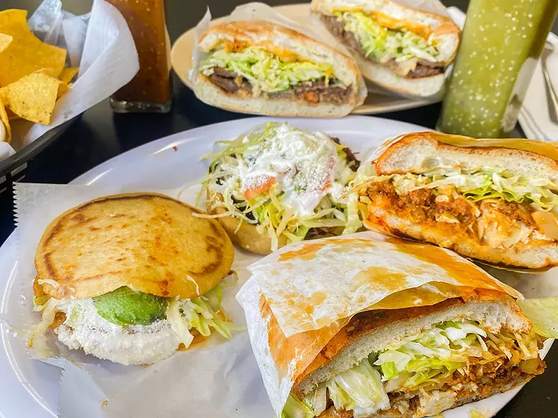 Sheila’s Taqueria uses bread from its sister bakery. - Tom Perkins