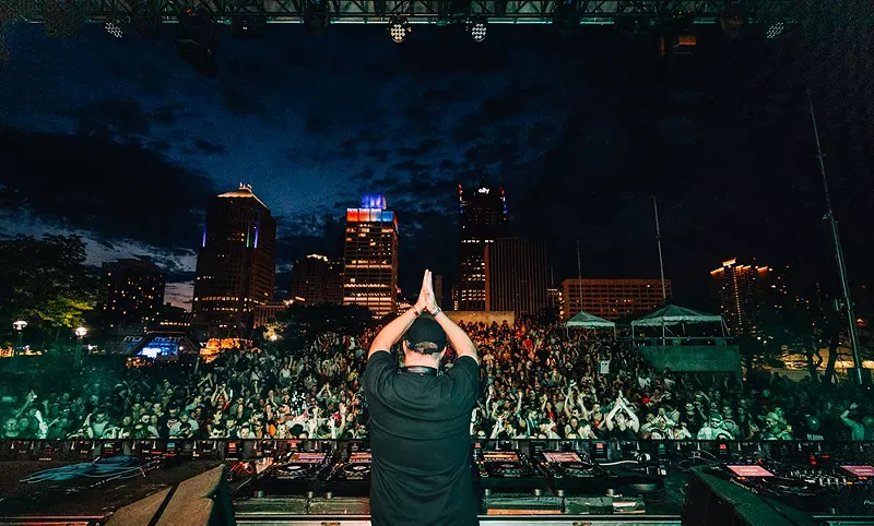 Claude VonStroke performing at Movement Music Festival in 2022. - Katie Laskowska
