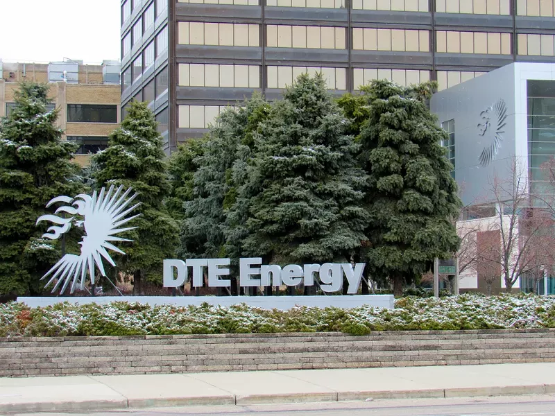 DTE Energy's headquarters in Detroit. - Shutterstock