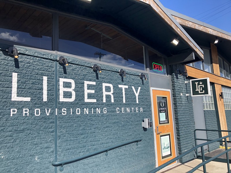 The Liberty Cannabis dispensary in Corktown. - Lee DeVito