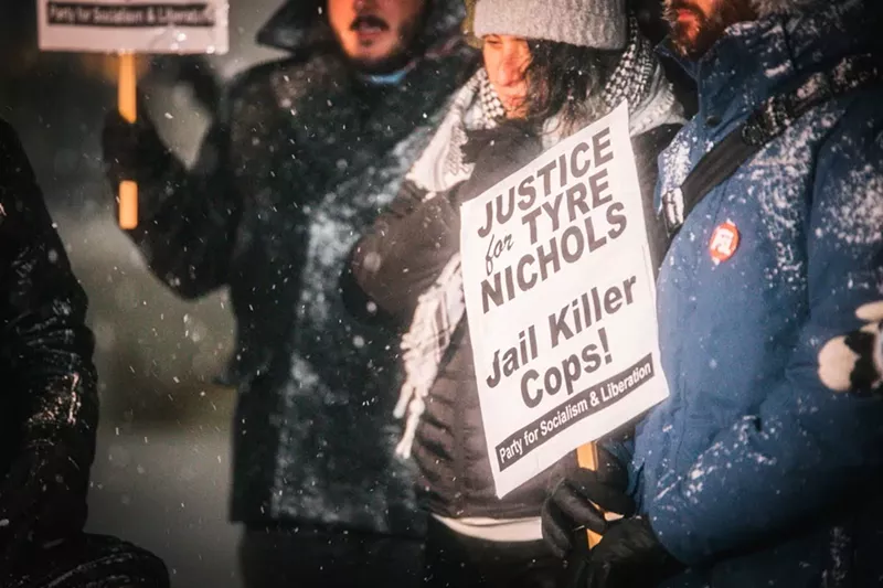 Detroiters held a vigil to honor Tyre Nichols last week. - Viola Klocko