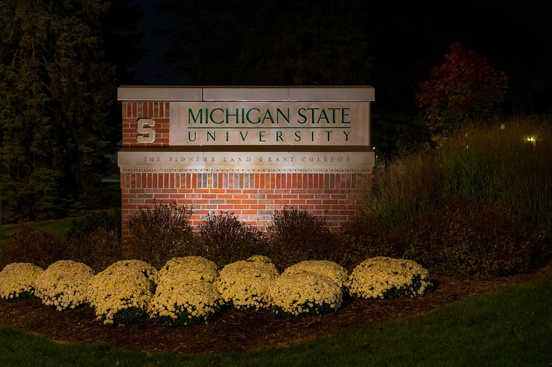 Michigan State University was the scene of the latest mass shooting. - Shutterstock