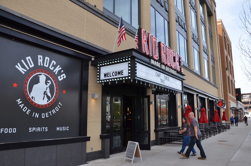 Kid Rock’s Made in Detroit restaurant was located inside Little Caesars Arena until parting ways in 2019. - Shutterstock