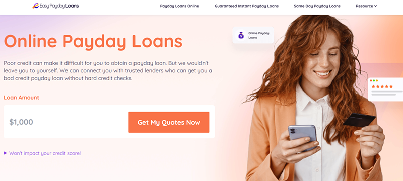 Honest Review of EasyPaydayLoans for Bad Credit