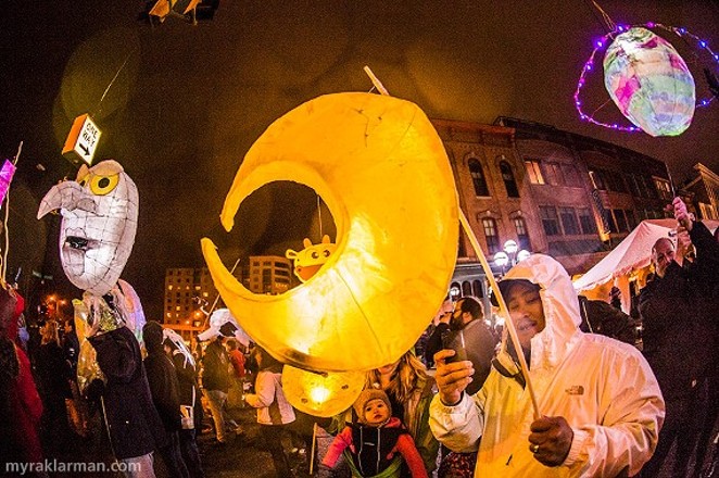 The illuminated FoolMoon festival returns to Ann Arbor. - Courtesy photo