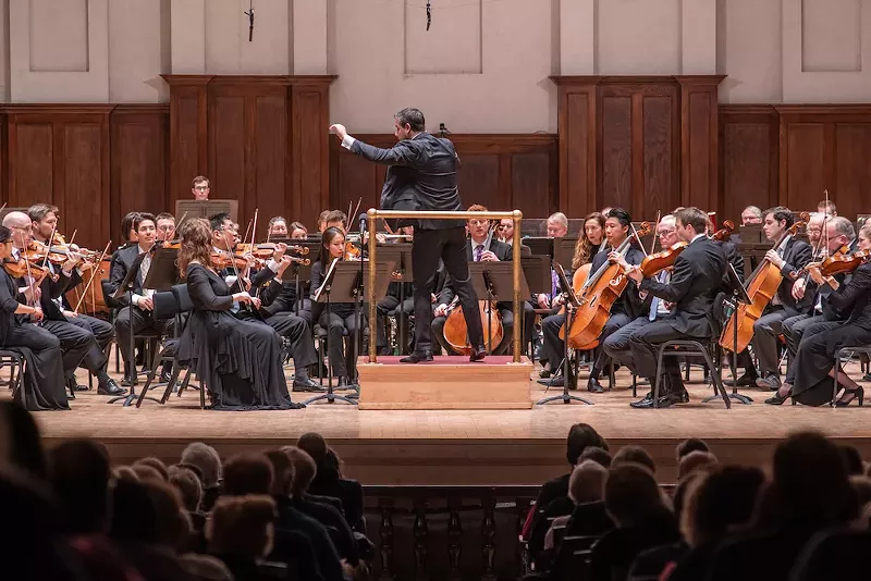 Everybody in the 313, put your motherfucking hands up and follow me — not to an Eminem concert, but to the Detroit Symphony Orchestra. - Courtesy of the DSO