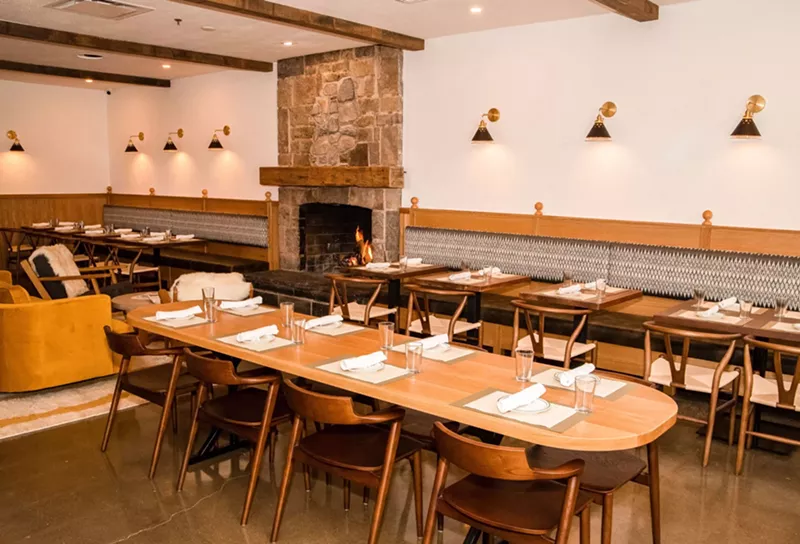 Alpino is a European Alps-inspired restaurant by Detroit native and New York hospitality veteran David Richter. - Perry Haselden/ Courtesy photo