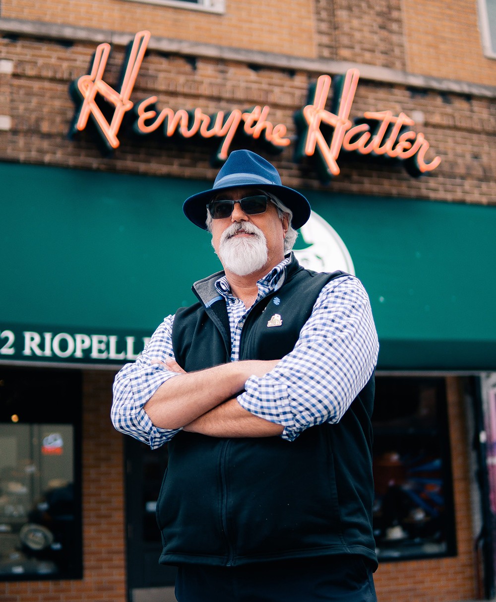 Henry the Hatter, the nation’s oldest hat retailer, turns 130 this year with Detroiter Joe Renkiewicz at the helm. Both locations – Detroit’s Eastern Market (pictured) and Southfield – will celebrate with a new sale promotion each month. - Alessandro Uribe