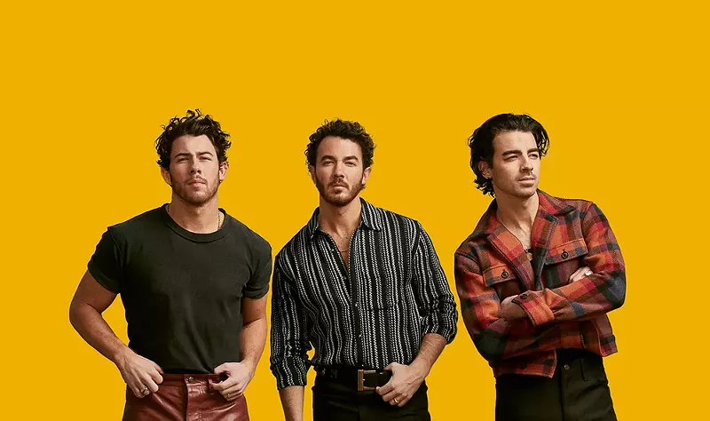 They've come a long way from the Disney channel. From left to right: Nick Jonas (Priyanka Chopra's husband), Kevin Jonas (Danielle Jonas' husband), and Joe Jonas (Sophie Turner's husband). - Courtesy photo