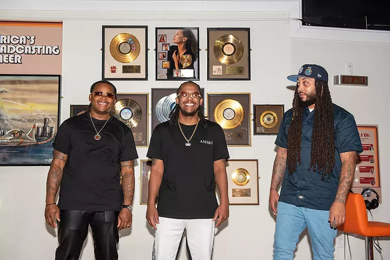 DJ Gifted, UknowCell, and IBeenDior. - Kahn Santori Davison