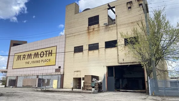 The abandoned Mammoth Building is open to trespass and is a danger to the public, the city said in a lawsuit. - City of Detroit