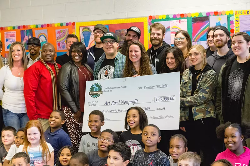 The Michigan Glass Project donates its proceeds to Art Road Nonprofit to fund art programming in Detroit Public Schools. - Courtesy photo