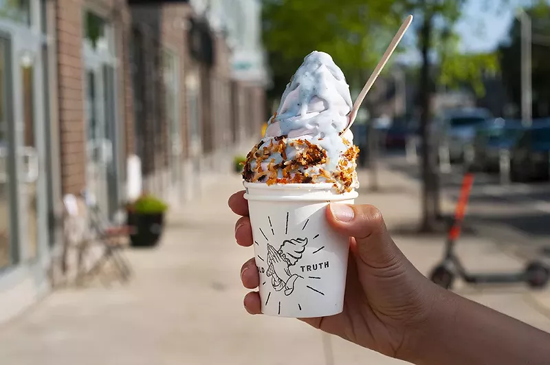 Detroit ice cream parlor Cold Truth made headlines after its owner used the internet to track down a customer who didn’t tip. - Tom Perkins