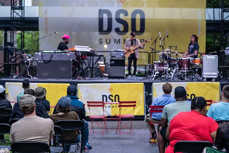 Music returns to the DSO’s Sosnick Courtyard. - Courtesy photo