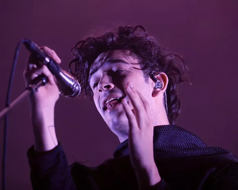 Matty Healy, lead singer of the 1975. - Shutterstock