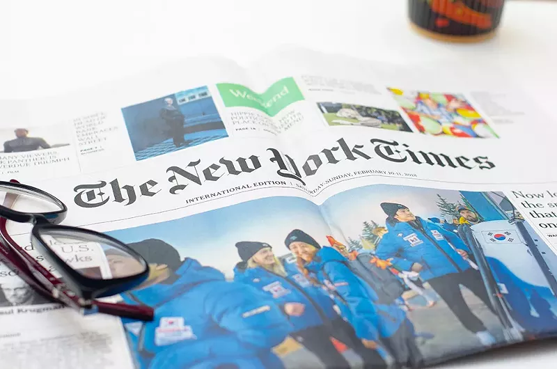 The New York Times was once determined to shed the elitist image of a boutique sports section. - Shutterstock