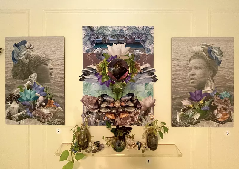 Solvent plays homage to Detroit water warriors Charity Hicks and Lila Cabbil. - Randiah Camille Green