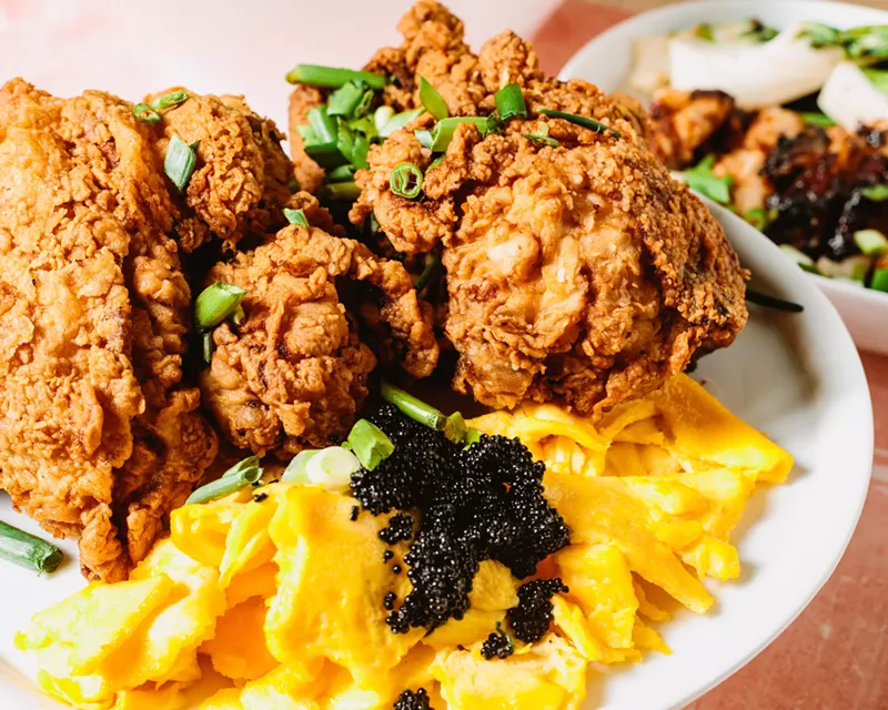 Popular pop-up Fried Chicken and Caviar is doing a brunch residency at Petty Cash. - Courtesy photo