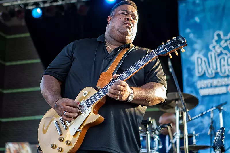 Larry McCray is one of the acts scheduled to perform free concerts as part of “Blues Street” at the Detroit Bourbon & Blues Festival. - Courtesy photo