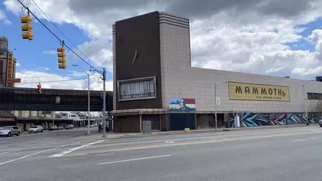 The abandoned Mammoth Building at West Grand River and Greenfield on Detroit’s west side. - City of Detroit