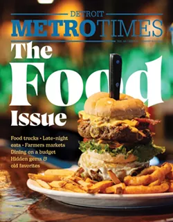 The cover of the 2023 Food Issue. - Photo by Michelle Gerard, Stock Detroit