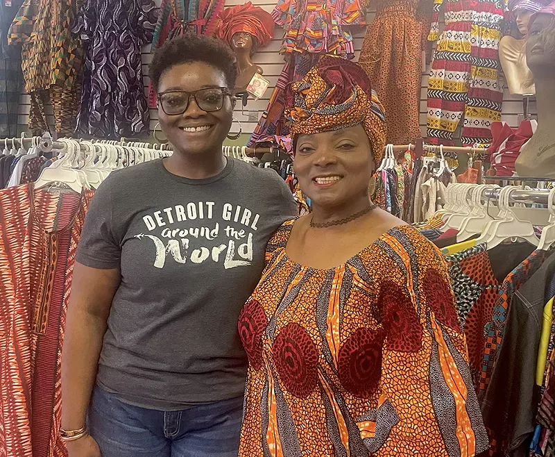 Stephanie and Roseline Onwenu of Sterose International Boutique. - Randiah Camille Green
