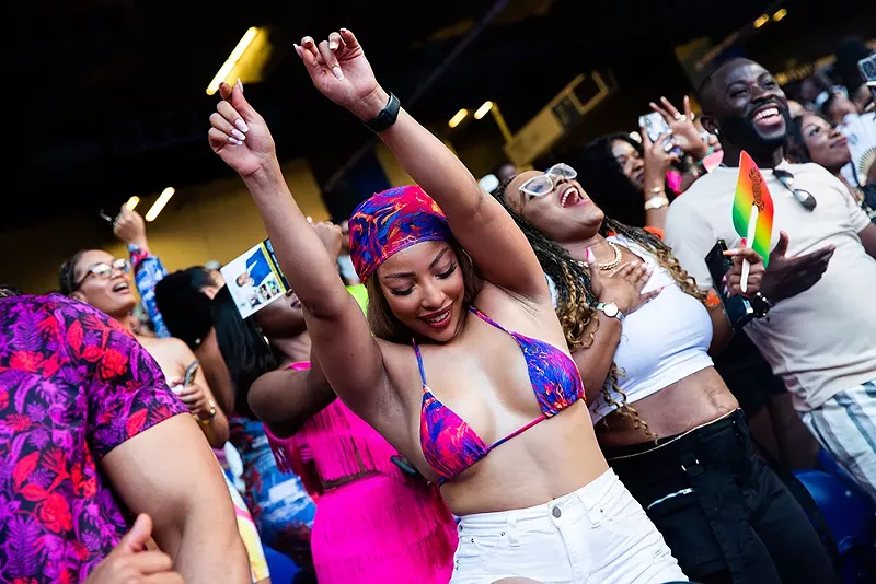 Fans at Afro Nation Miami 2023. - Courtesy photo