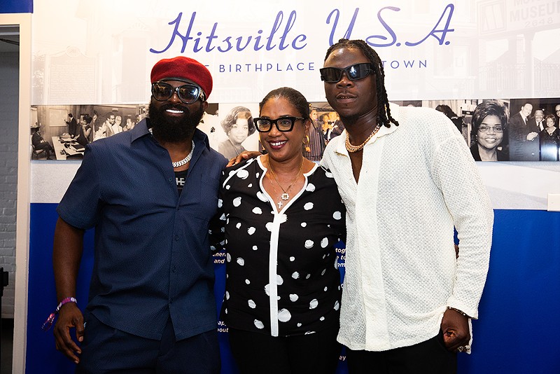 Afro Nation organizers donated $100,000 to the Motown Museum on Monday. - Shaun Llewellyn (courtesy photo)
