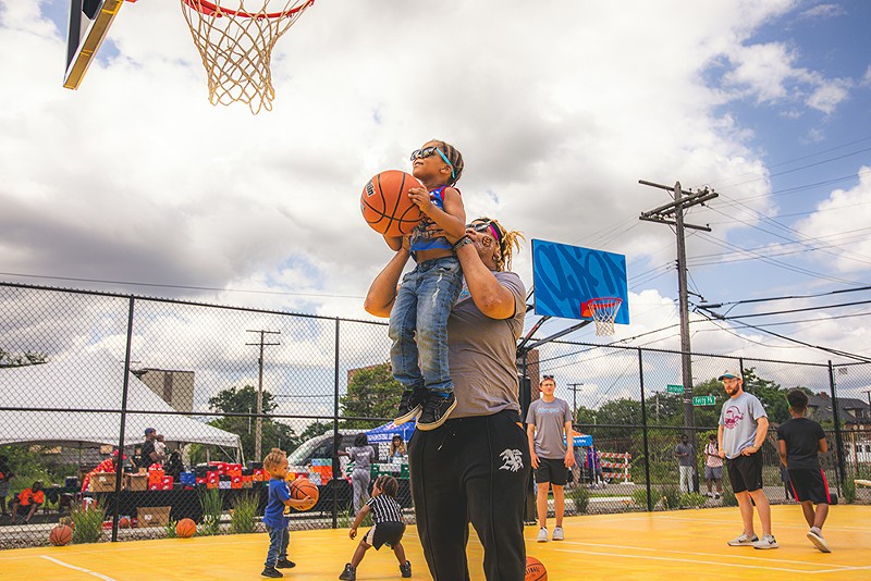 Curtis Jones Park brings the Northwest Goldberg community together on the court. - Courtesy of NW Goldberg Cares