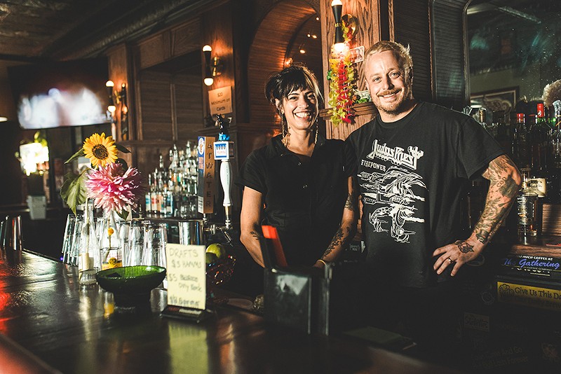 Kiersten Schilinski and Garrett Ragsdale recently purchased the old Kelly’s Bar in Hamtramck. - Viola Klocko