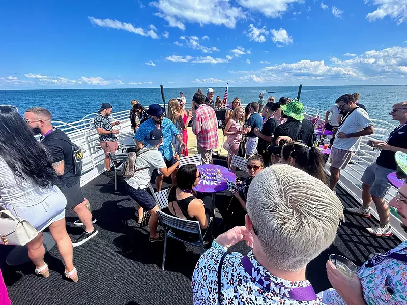 A previous Cannababe party was held on a yacht. - Steve Neavling