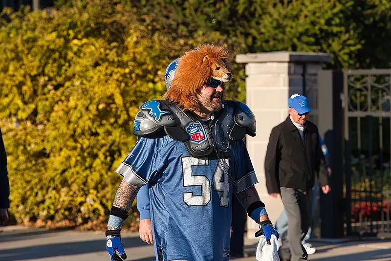 Detroit Lions fans are just built different. - Shutterstock