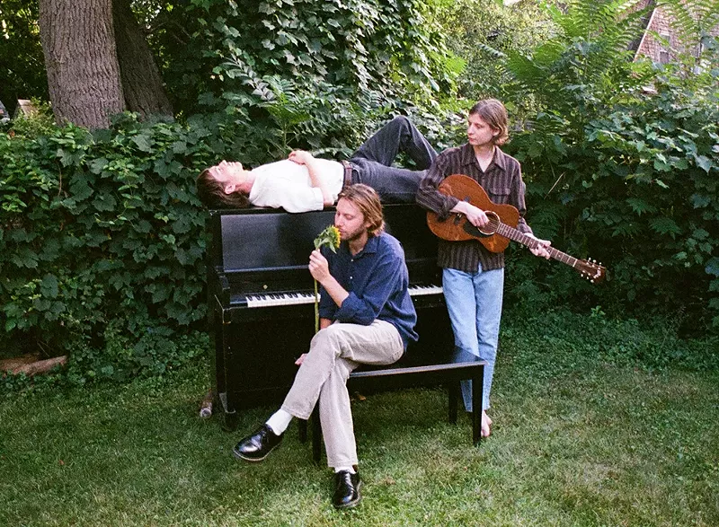 Jake Kmiciek of Detroit indie rock band Bonny Doon, right, needs our help. - Trevor Naud