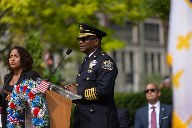 Detroit Police Chief James White. - Flickr/City of Detroit
