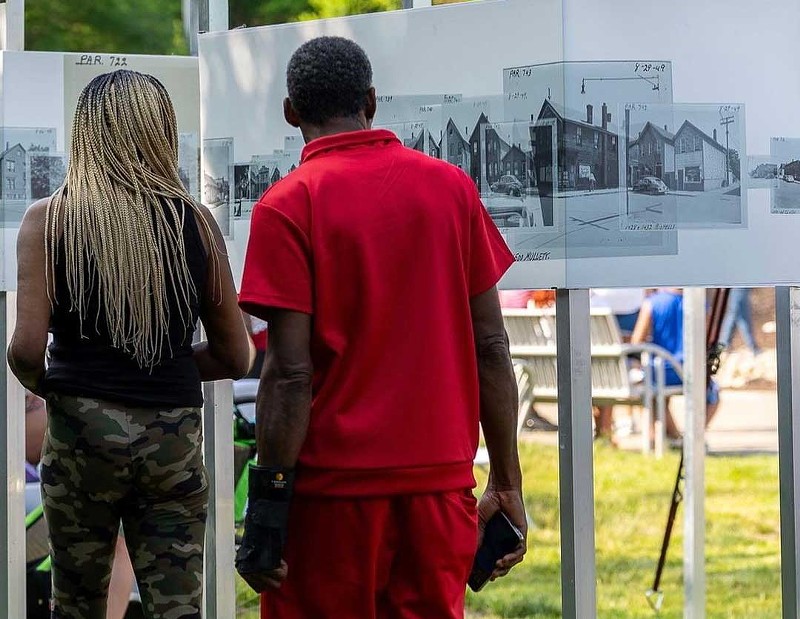 The Black Bottom Archives has hosted exhibitions recreating what the historic neighborhood looked like and is now collecting oral histories from Black Bottom's descendants. - Detroit Riverfront Conservancy