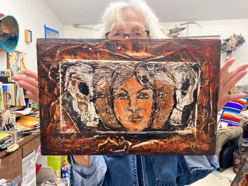 Mendoza's exhibit Stages of a Life: A Retrospective opens on Friday, Oct. 13. - Courtesy photo