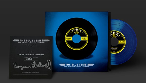 'Blue Series' book is for the Third Man records diehard
