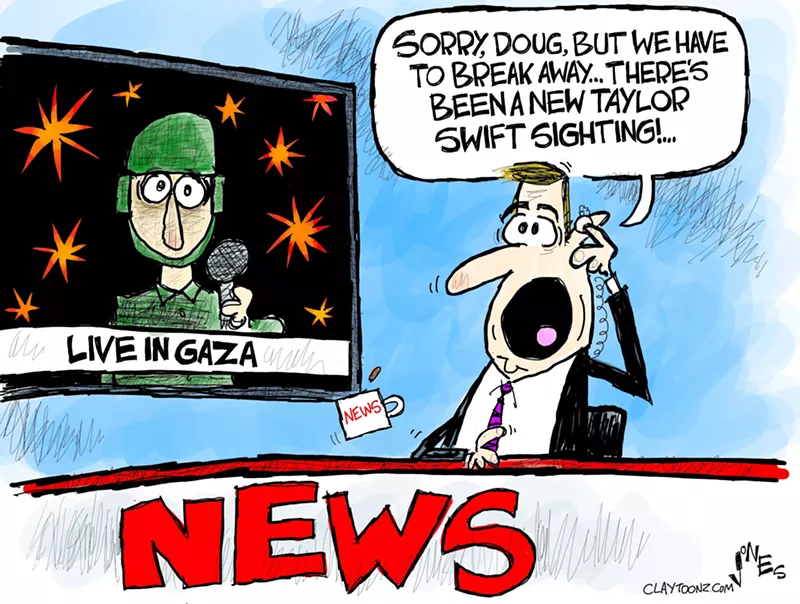 Swifting through Gaza