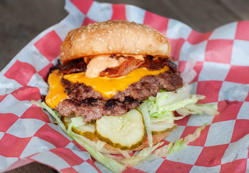 Among the smashburger options in Hamtramck, Kelly’s Bar has quite possibly the best. - Tom Perkins