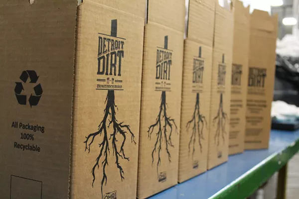 Detroit Dirt packaging was created by Michigan Box. - Courtesy photo.