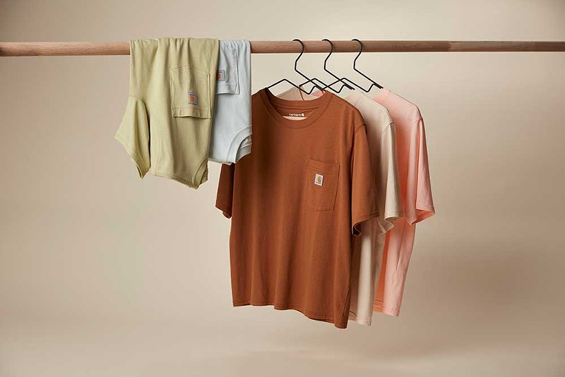 Carhartt's spring line uses a fabric called Tencel, known for its softness and sustainability.  - Courtesy photo