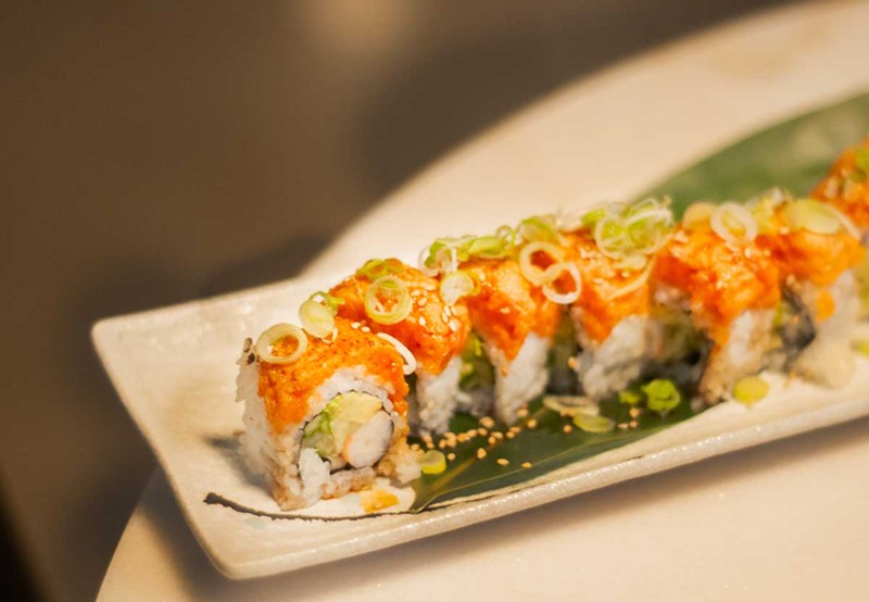 Among the most popular items at Detroit Sushi is the Roma Roll. - Tom Perkins