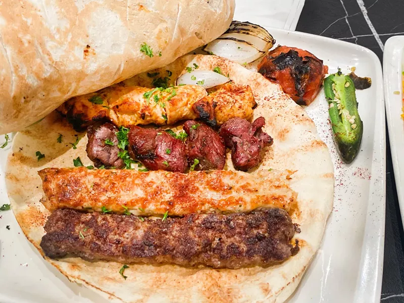 Saj Alreef translates roughly to “country bread.” - Tom Perkins
