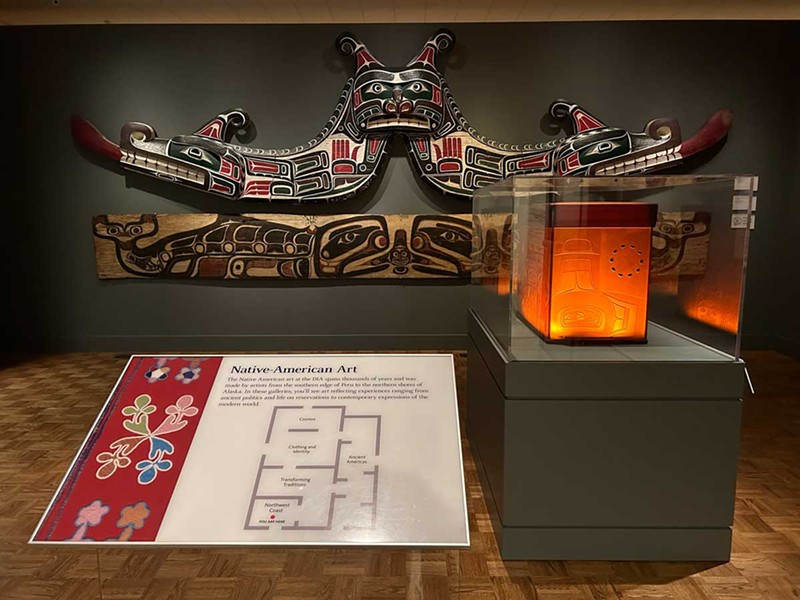 The DIA's Native American Art Gallery
