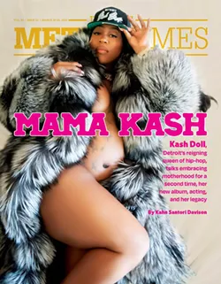 Kash Doll is our Metro Times cover girl this week. - Kahn Santori Davison