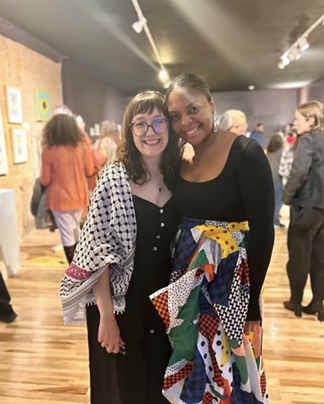 Amanda Moore (left) and Alexandria Daniels (right) are opening Ypsi Bloom Studio & Gallery. - Courtesy photo