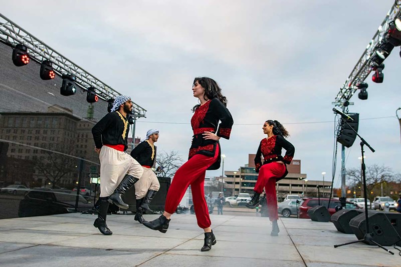 Ayman Aboutaleb started Thowra Dabke in 2019 after teaching it at the Arab American National Museum. - Courtesy of Thowra Dabke